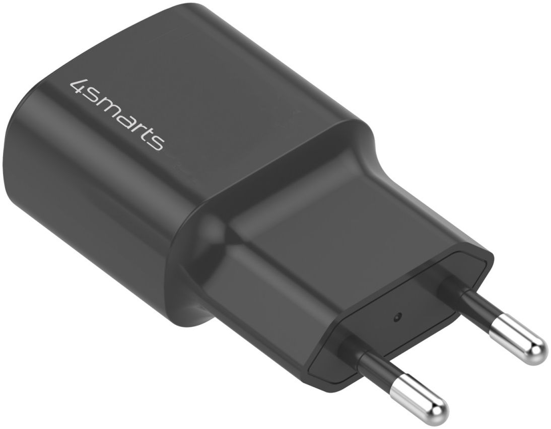 4smarts DoublePort 20W USB-A QC en USB-C Power Delivery Adapter Zwart afbeelding 8