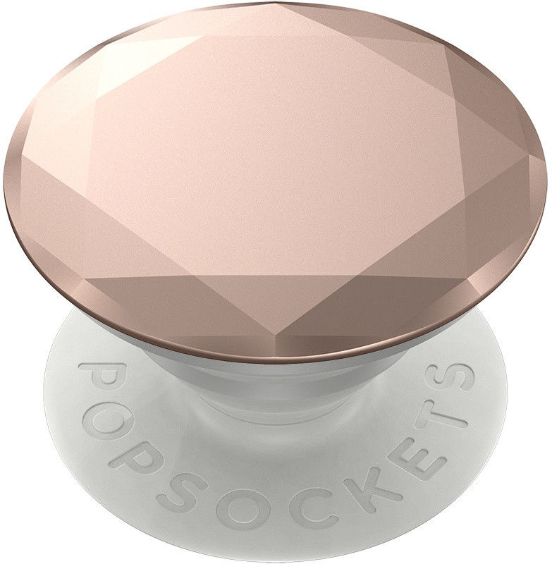 PopSockets PopGrip PopTop Premium Greep en Standaard Diamond Rose Gold afbeelding 1
