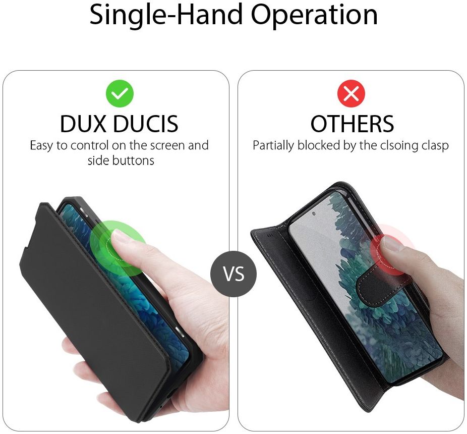 Dux Ducis Skin X Series Samsung Galaxy S20 FE Hoesje Zwart afbeelding 11