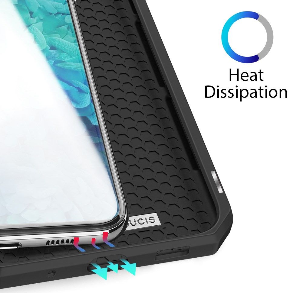 Dux Ducis Skin X Series Samsung Galaxy S20 FE Hoesje Zwart afbeelding 8