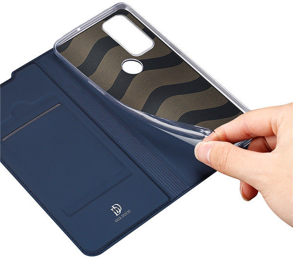 Dux Ducis Skin Pro Series OnePlus N10 Wallet Hoesje Blauw afbeelding 6