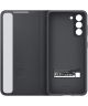 Origineel Samsung Galaxy S21 Hoesje Smart Clear View Cover Zwart