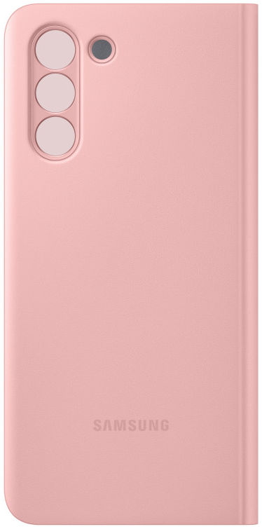 Origineel Samsung Galaxy S21 Hoesje Smart Clear View Cover Roze Gsmpuntnl 5762