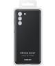 Origineel Samsung Galaxy S21 Hoesje Siliconen Cover Zwart