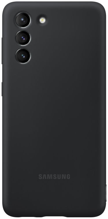 Origineel Samsung Galaxy S21 Hoesje Siliconen Cover Zwart afbeelding 2