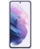 Origineel Samsung Galaxy S21 Hoesje Siliconen Cover Paars
