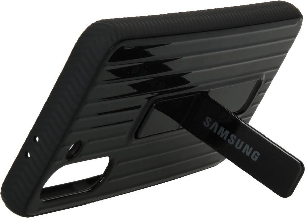 Origineel Samsung S21 Hoesje Protective Standing Cover Zwart afbeelding 3