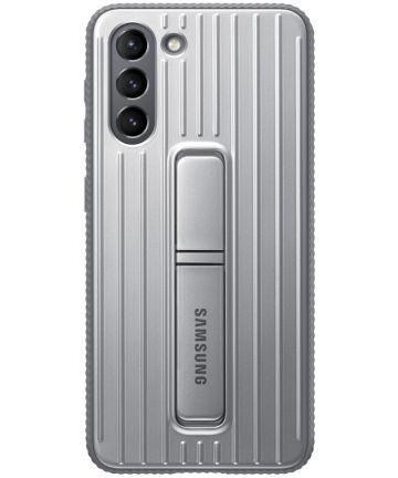 Origineel Samsung S21 Hoesje Protective Standing Cover Grijs Hoesjes