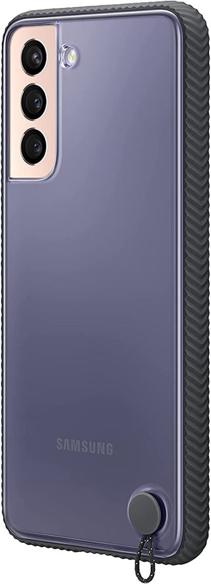 Origineel Samsung Galaxy S21 Hoesje Clear Protective Cover Zwart afbeelding 3