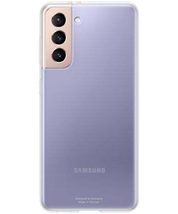 Origineel Samsung Galaxy S21 Hoesje Clear Cover Transparant Hoesjes