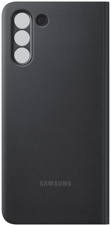 Origineel Samsung Galaxy S21 Plus Hoesje Smart Clear View Cover Zwart afbeelding 6