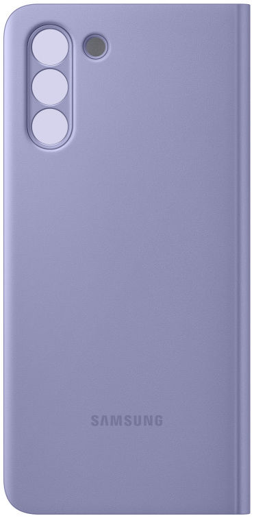 Origineel Samsung Galaxy S21 Plus Hoesje Smart Clear View Cover Violet afbeelding 3