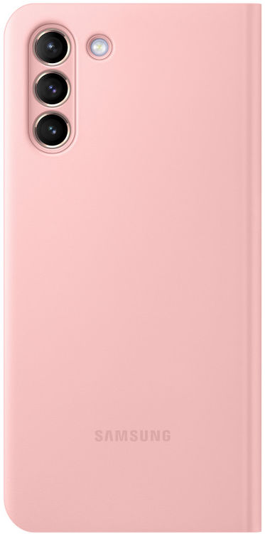 Origineel Samsung Galaxy S21 Plus Hoesje Smart LED View Cover Roze afbeelding 3