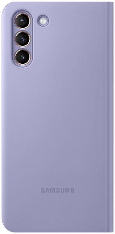 Origineel Samsung Galaxy S21 Plus Hoesje Smart LED View Cover Paars afbeelding 2