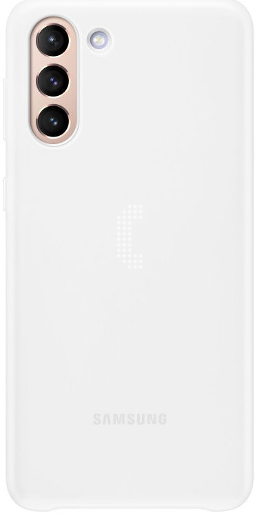 Origineel Samsung Galaxy S21 Plus Hoesje Smart LED Cover Wit afbeelding 1