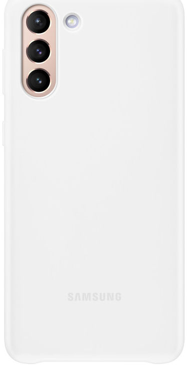Origineel Samsung Galaxy S21 Plus Hoesje Smart LED Cover Wit afbeelding 3