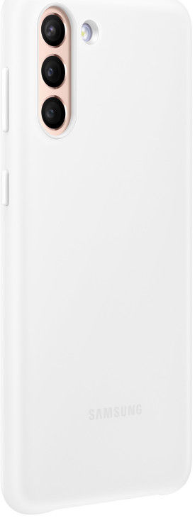 Origineel Samsung Galaxy S21 Plus Hoesje Smart LED Cover Wit afbeelding 4