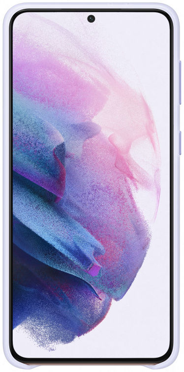 Origineel Samsung Galaxy S21 Plus Hoesje Smart LED Cover Paars afbeelding 2
