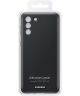 Origineel Samsung Galaxy S21 Plus Hoesje Siliconen Cover Zwart