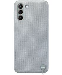 Origineel Samsung Galaxy S21 Plus Hoesje Kvadrat Cover Grijs