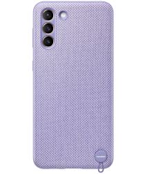 Origineel Samsung Galaxy S21 Plus Hoesje Kvadrat Cover Paars