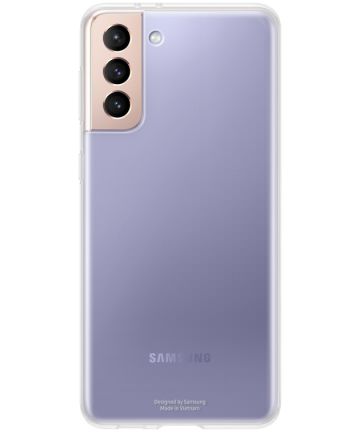 Origineel Samsung Galaxy S21 Plus Hoesje Clear Cover Transparant Hoesjes