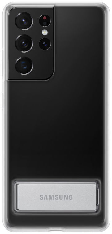 Origineel Samsung Galaxy S21 Ultra Hoesje Standing Cover Transparant afbeelding 1