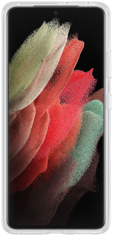 Origineel Samsung Galaxy S21 Ultra Hoesje Standing Cover Transparant afbeelding 2