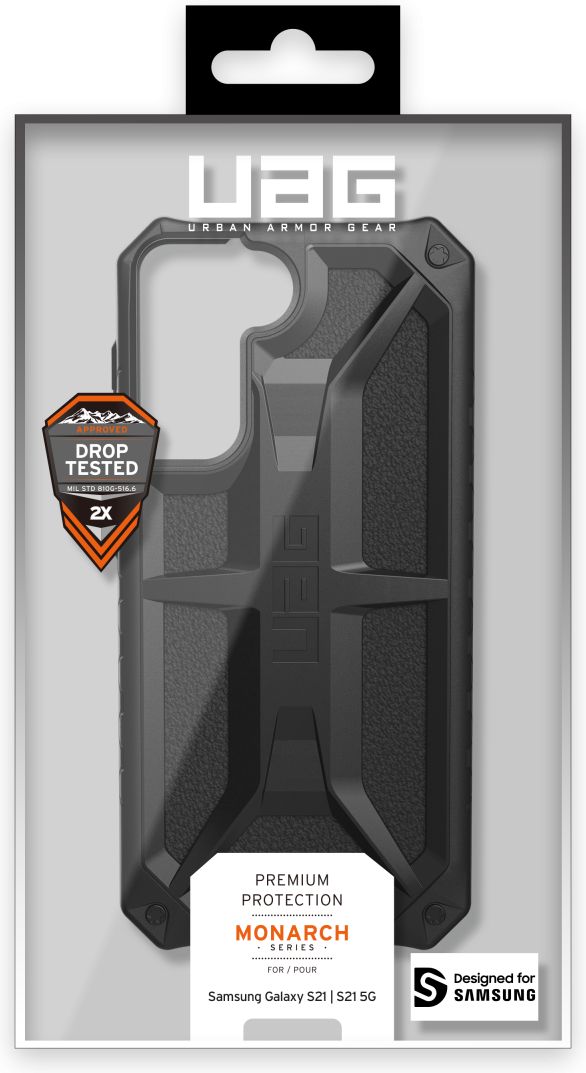 Urban Armor Gear Monarch Samsung Galaxy S21 Hoesje Zwart afbeelding 13