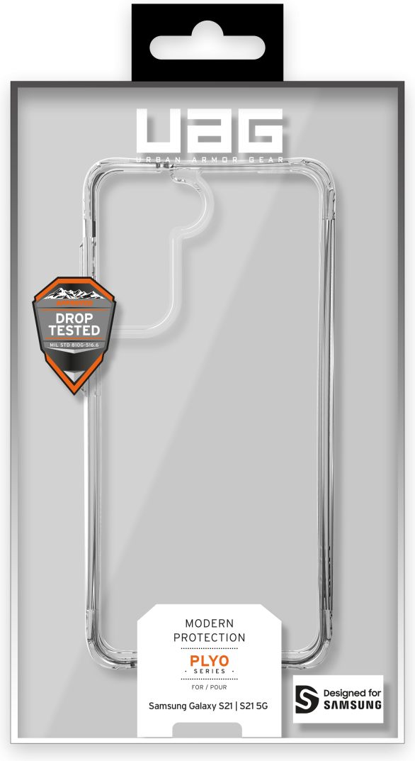 Urban Armor Gear Plyo Hoesje Samsung Galaxy S21 Transparant afbeelding 14