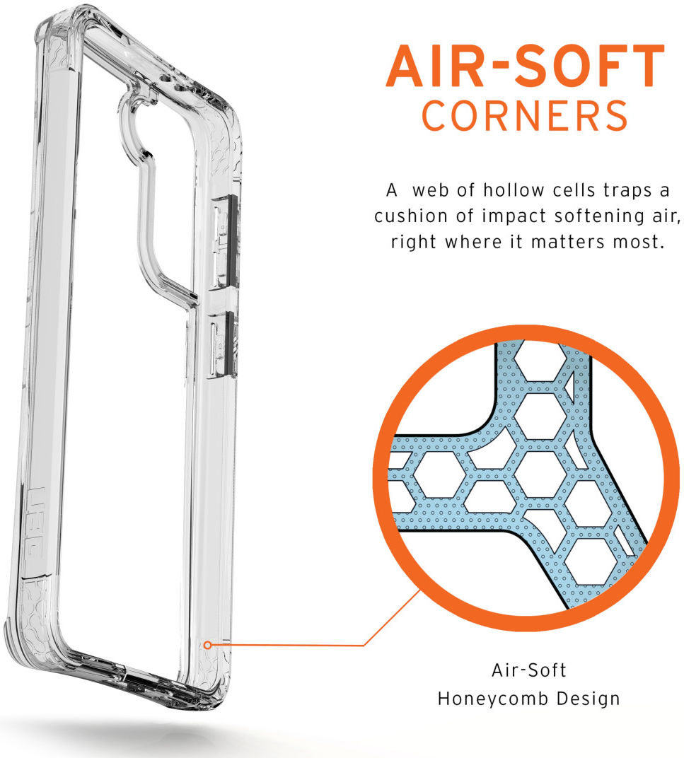 Urban Armor Gear Plyo Hoesje Samsung Galaxy S21 Transparant afbeelding 5