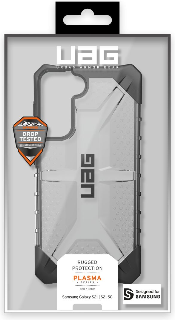 Urban Armor Gear Plasma Samsung Galaxy S21 Back Cover Hoesje Ash afbeelding 15