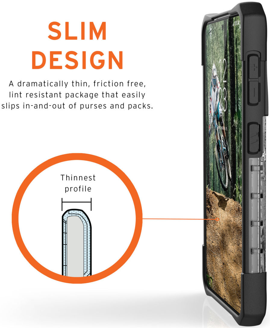 Urban Armor Gear Plasma Samsung Galaxy S21 Back Cover Hoesje Ice afbeelding 5