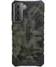 Urban Armor Gear Pathfinder Samsung Galaxy S21 Hoesje Forest Camo