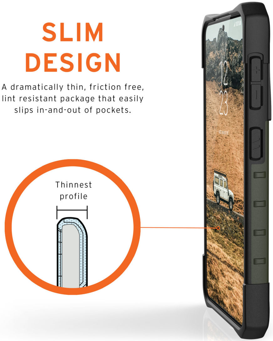 Urban Armor Gear Pathfinder Samsung Galaxy S21 Hoesje Olive afbeelding 5