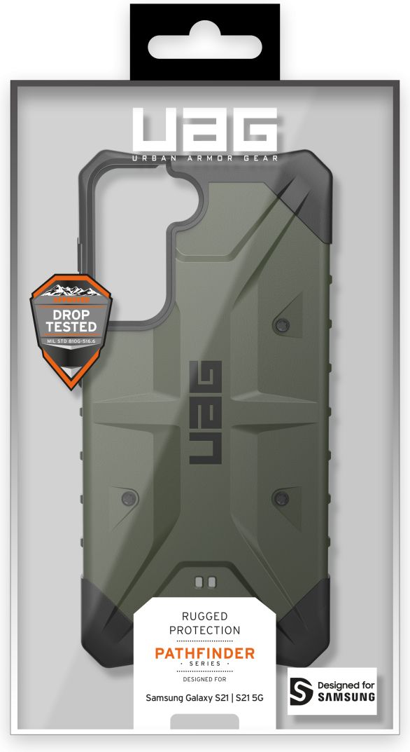 Urban Armor Gear Pathfinder Samsung Galaxy S21 Hoesje Olive afbeelding 15