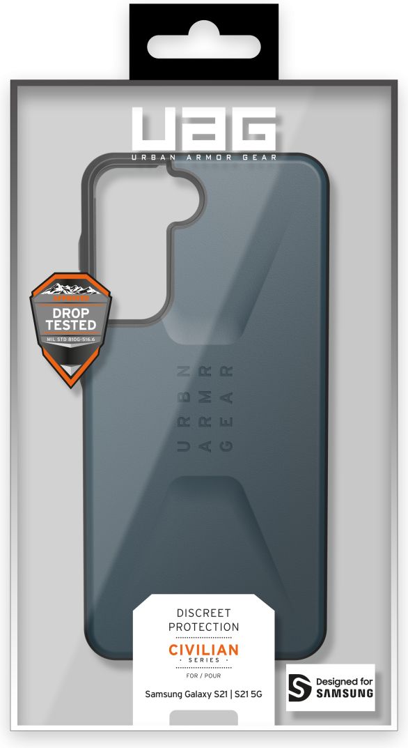 Urban Armor Gear Civilian Samsung Galaxy S21 Hoesje Blauw afbeelding 14