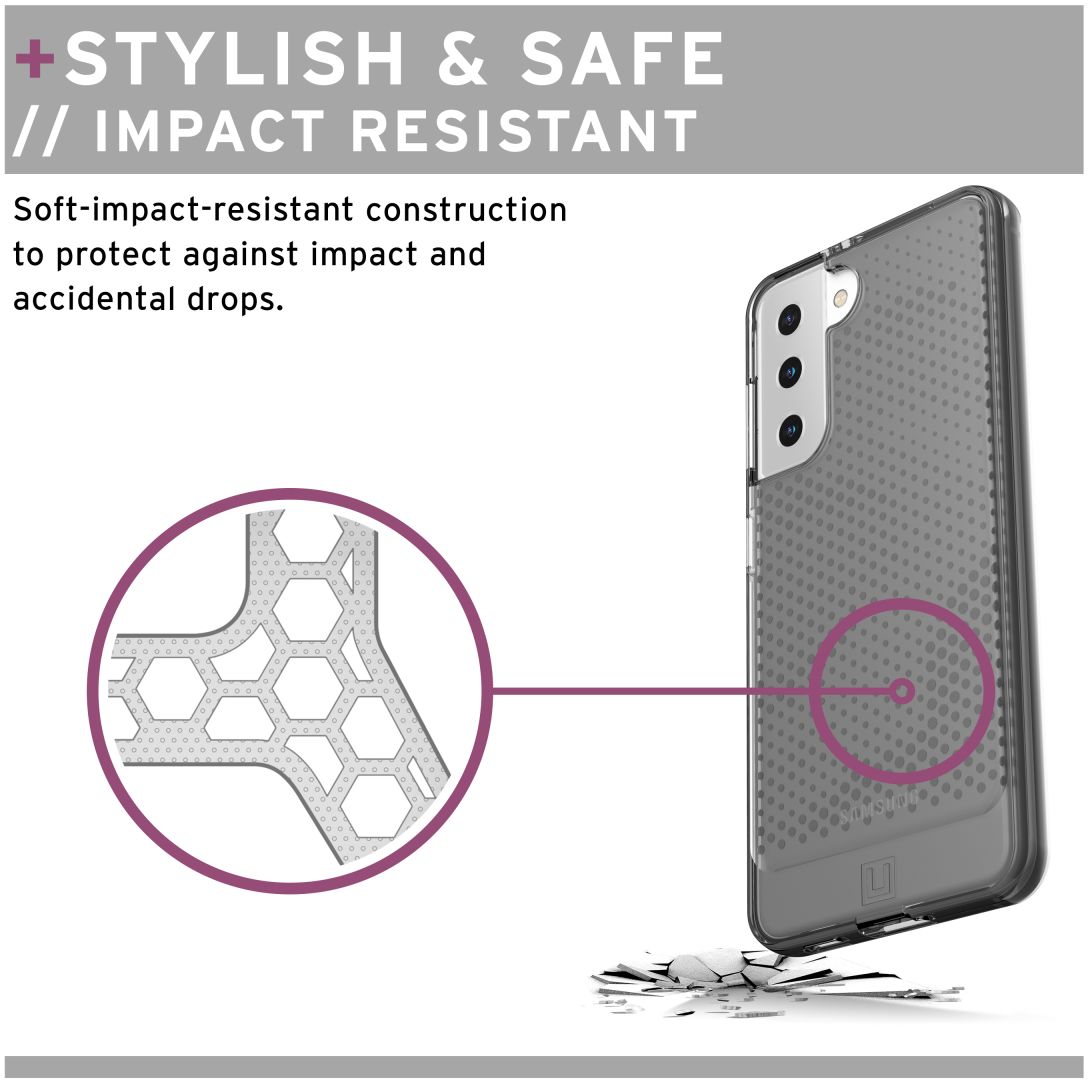 Urban Armor Gear [U] Lucent Samsung Galaxy S21 Hoesje Ash afbeelding 4