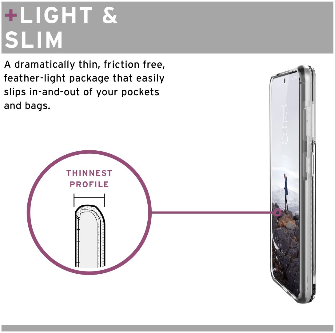Urban Armor Gear [U] Lucent Samsung Galaxy S21 Hoesje Ice afbeelding 6