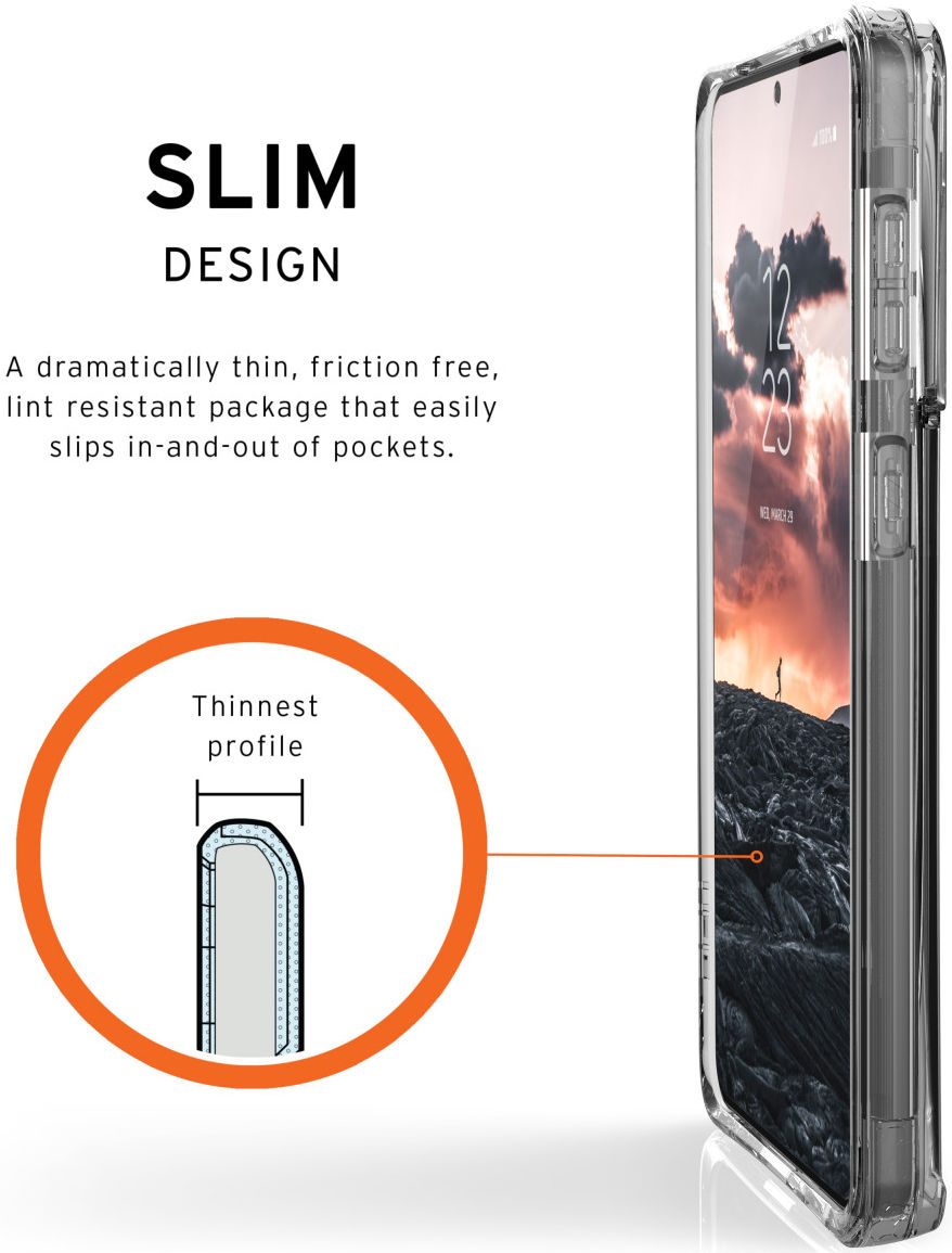Urban Armor Gear Plyo Samsung Galaxy S21 Plus Hoesje Ice afbeelding 5