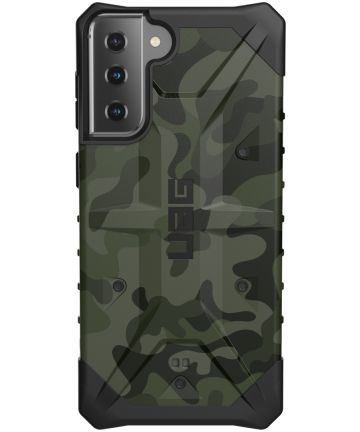Urban Armor Gear Pathfinder Samsung Galaxy S21 Plus Hoesje Forest Camo Hoesjes