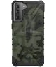 Urban Armor Gear Pathfinder Samsung Galaxy S21 Plus Hoesje Forest Camo