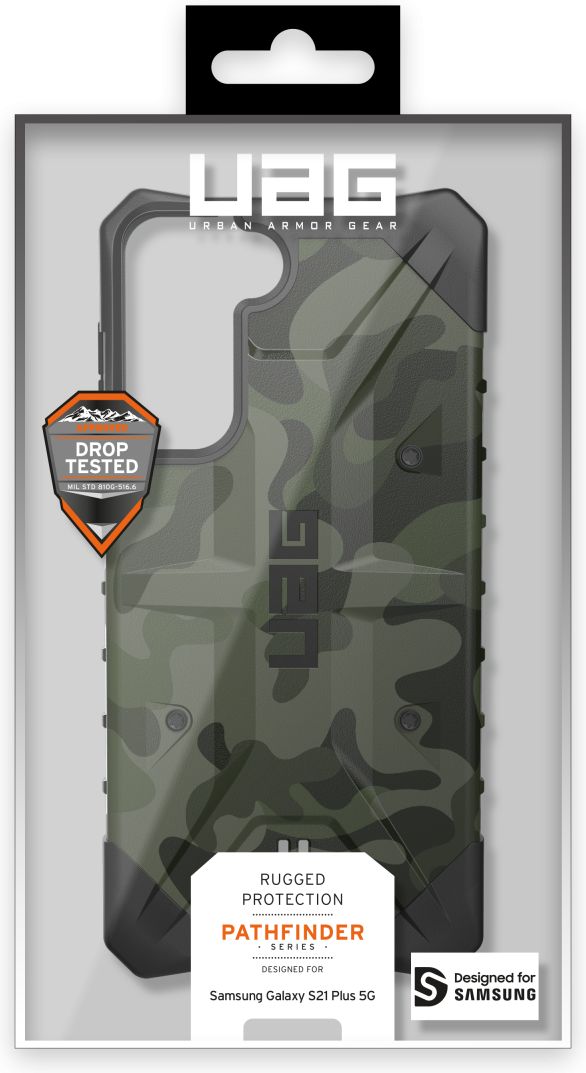 Urban Armor Gear Pathfinder Samsung Galaxy S21 Plus Hoesje Forest Camo afbeelding 15