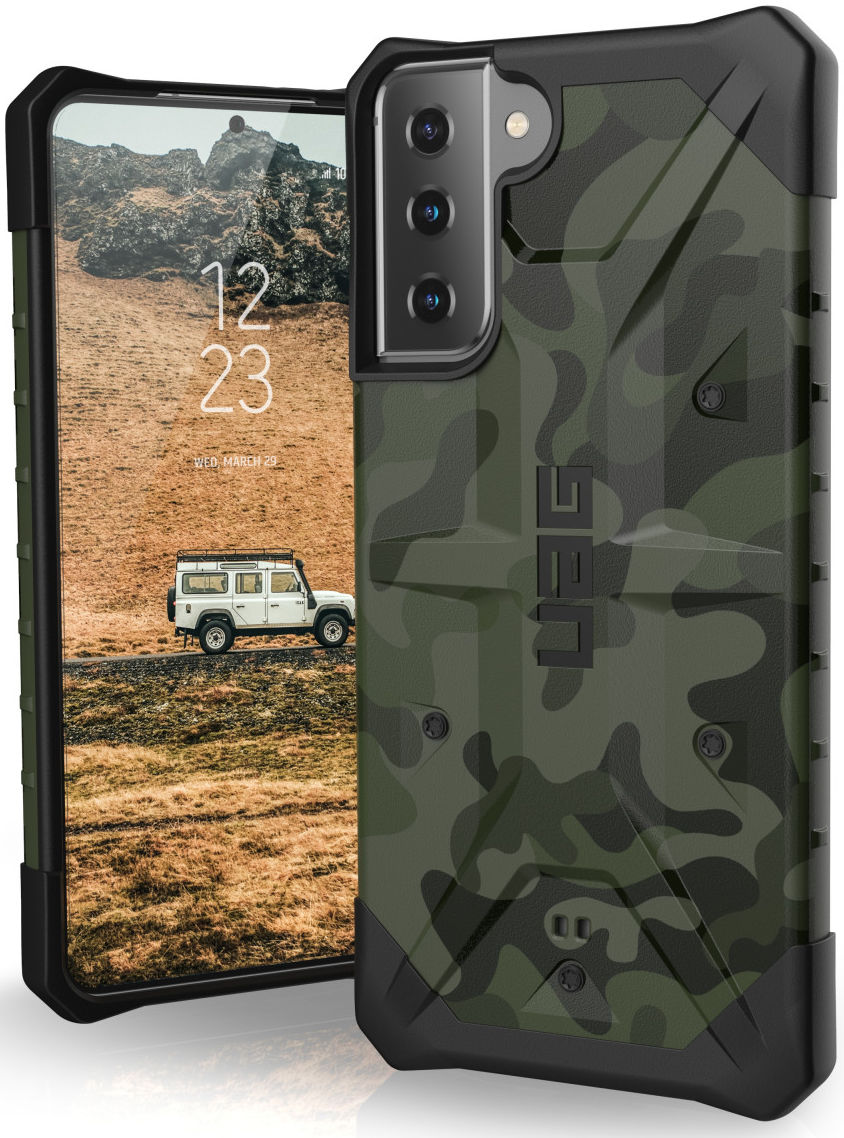 Urban Armor Gear Pathfinder Samsung Galaxy S21 Plus Hoesje Forest Camo afbeelding 2