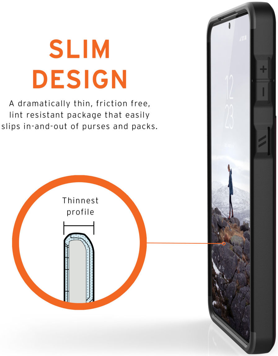Urban Armor Gear Civilian Samsung Galaxy S21 Plus Hoesje Paars afbeelding 5