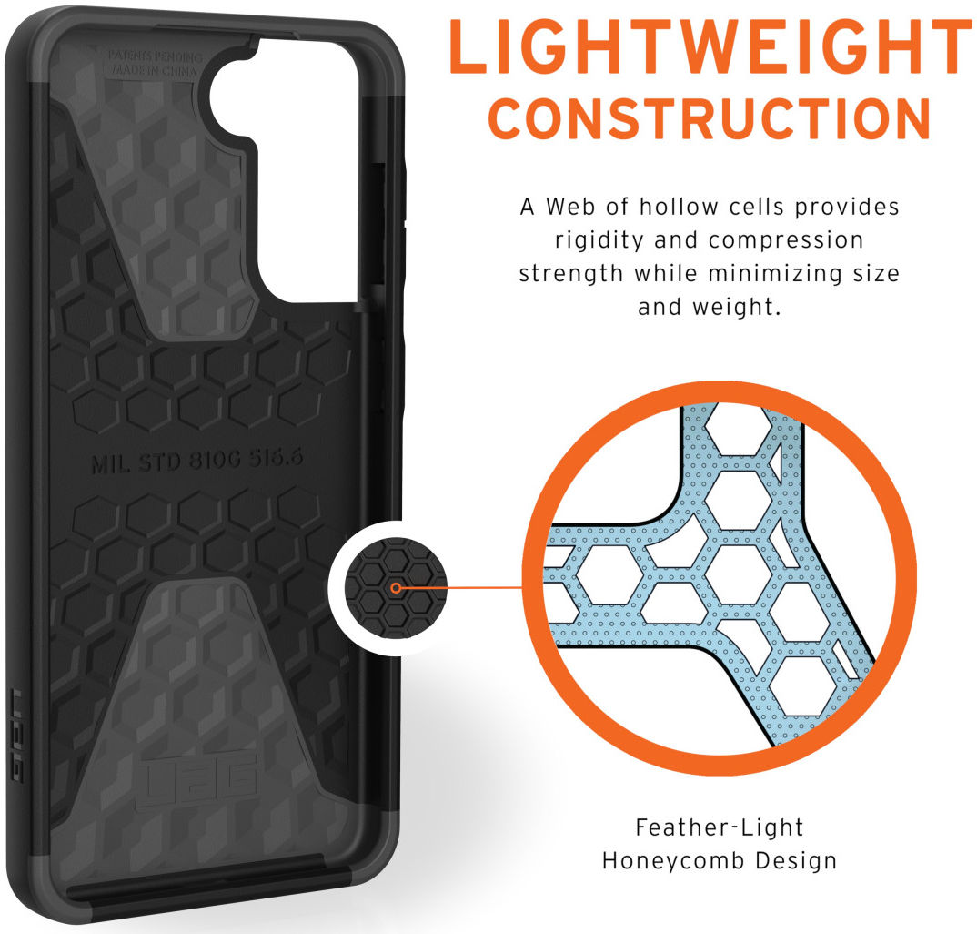 Urban Armor Gear Civilian Samsung Galaxy S21 Plus Hoesje Paars afbeelding 6