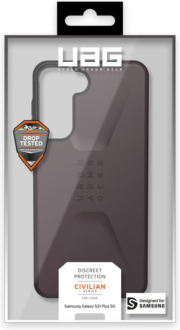Urban Armor Gear Civilian Samsung Galaxy S21 Plus Hoesje Paars afbeelding 14