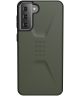 Urban Armor Gear Civilian Samsung Galaxy S21 Plus Hoesje Olive