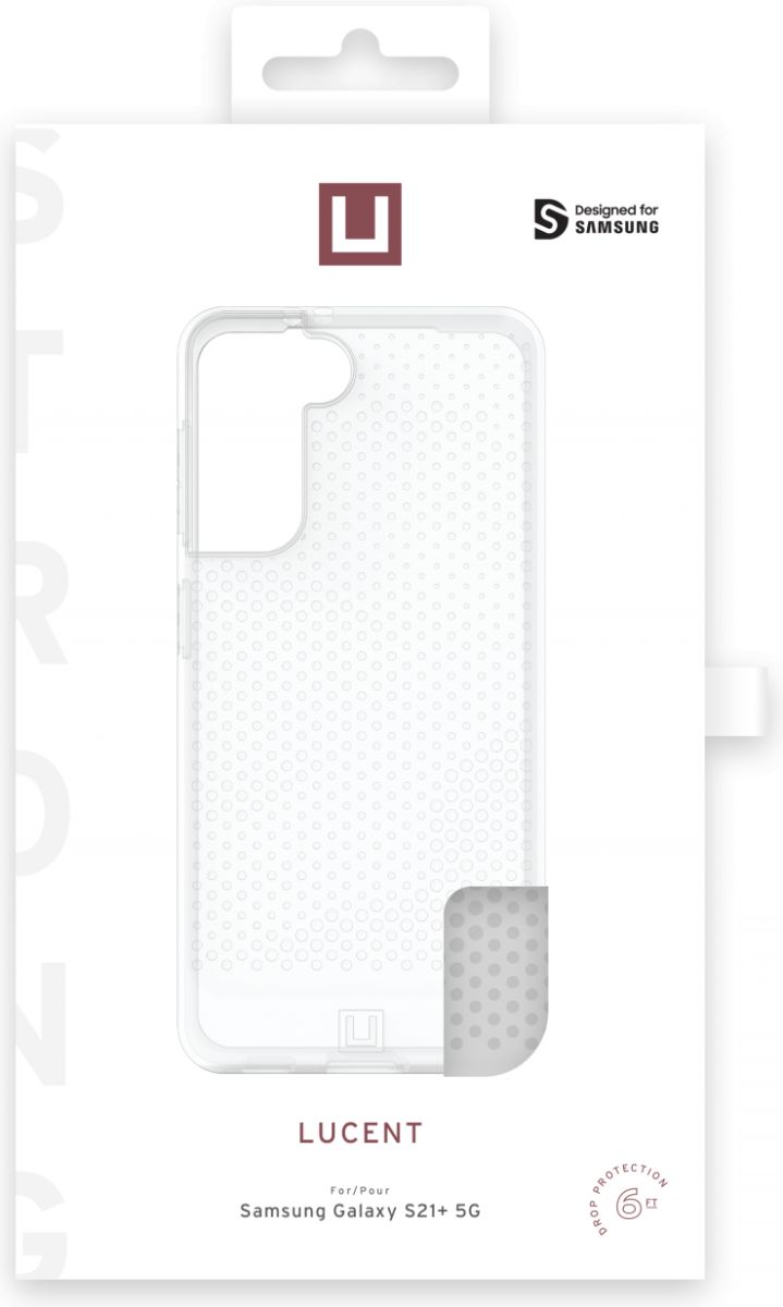 Urban Armor Gear [U] Lucent Samsung Galaxy S21 Plus Hoesje Ash afbeelding 13