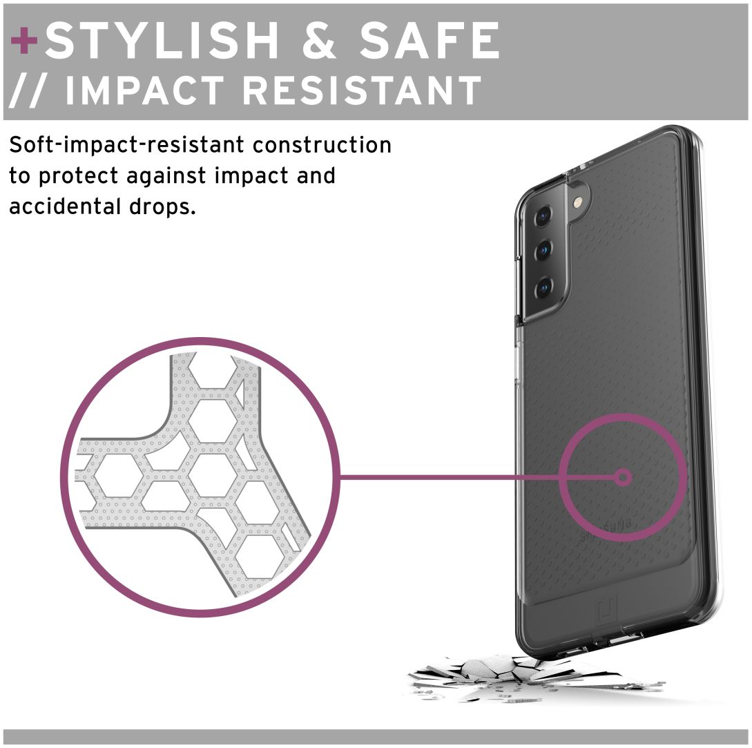 Urban Armor Gear [U] Lucent Samsung Galaxy S21 Plus Hoesje Ash afbeelding 4